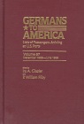 Germans to America book cover